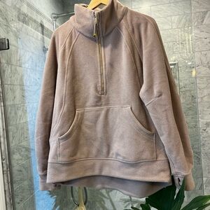 Lululemon Fleece Scuba Oversized Half-Zip Hoodie Long